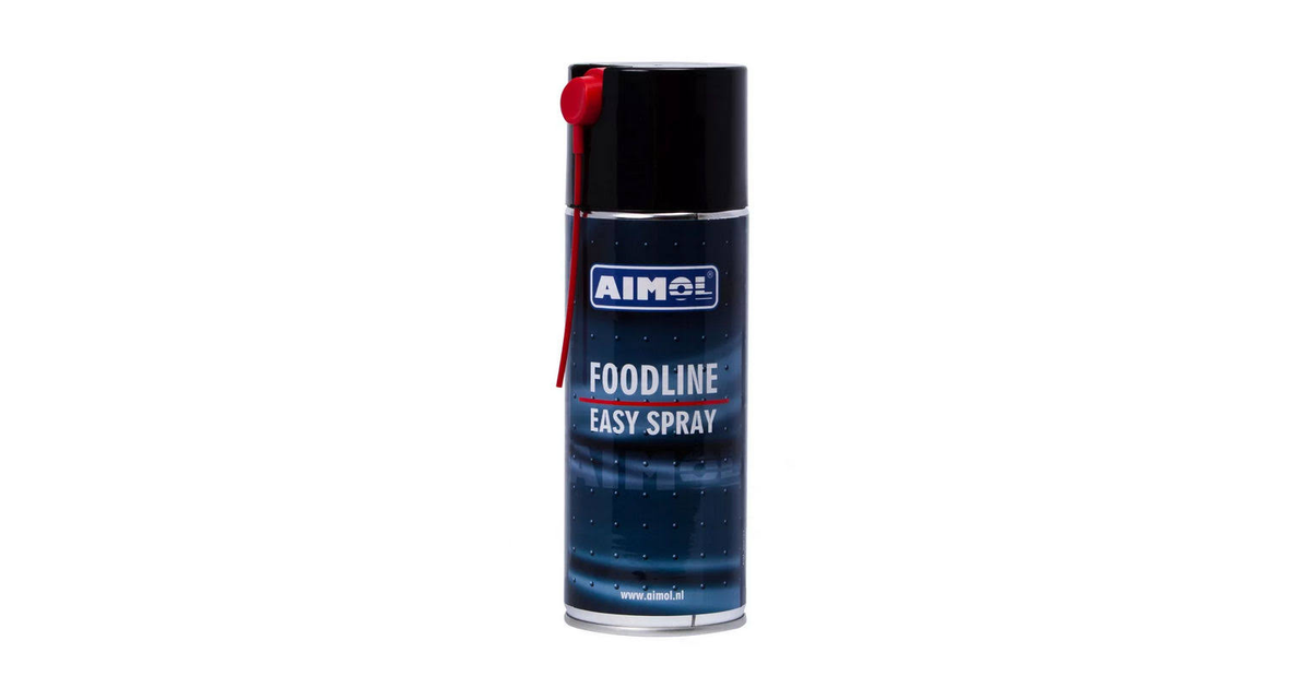 Satu Kaleng untuk Hampir Semua Titik — AIMOL Foodline Easy Spray, Oli Putih Serbaguna NSF H1